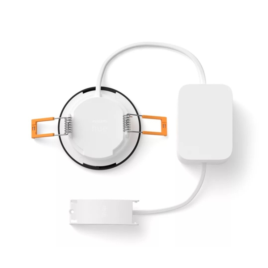 Philips - LED RGBW Lampada da incasso dimmerabile per bagni Hue SLIM LED/8,3W/230V 2000-6500K IP44 nero