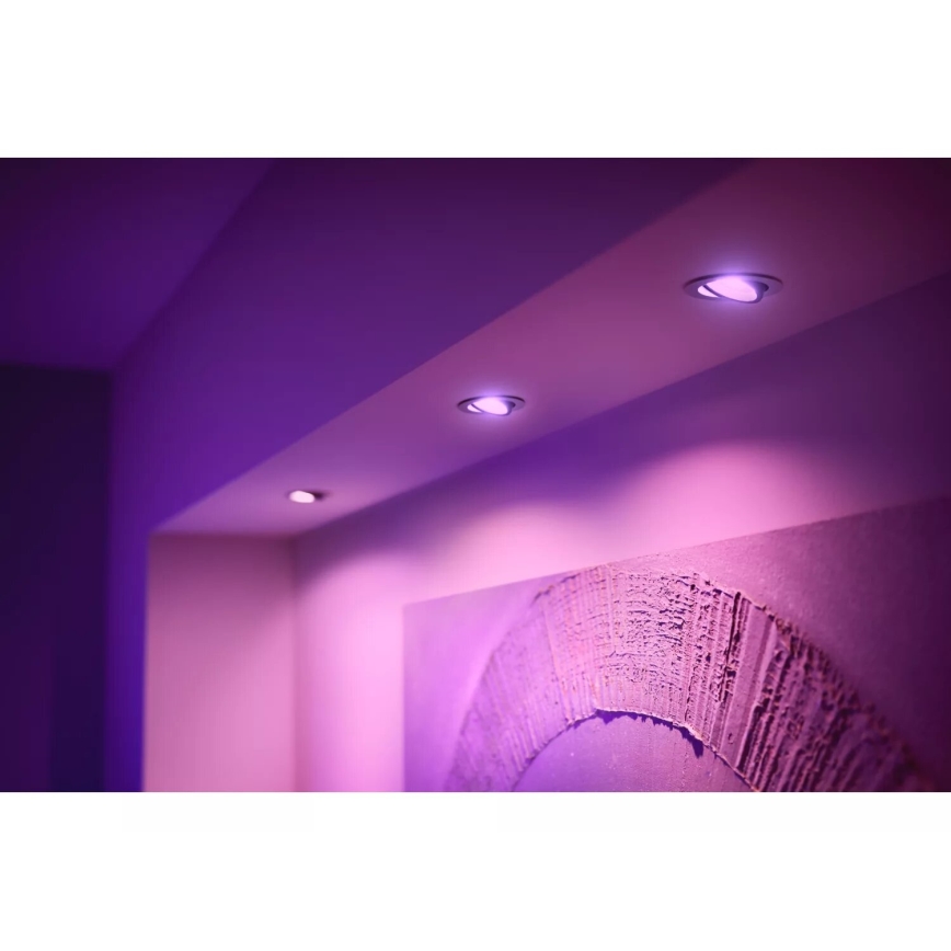 Philips - LED RGBW Lampada da incasso dimmerabile Hue CENTURA 1xGU10/4,2W/230V 2000-6500K