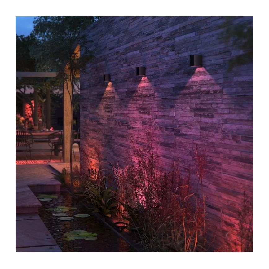 Philips - LED RGBW Applique da esterno dimmerabile Hue RESONATE LED/8W/230V 2000–6500K IP44