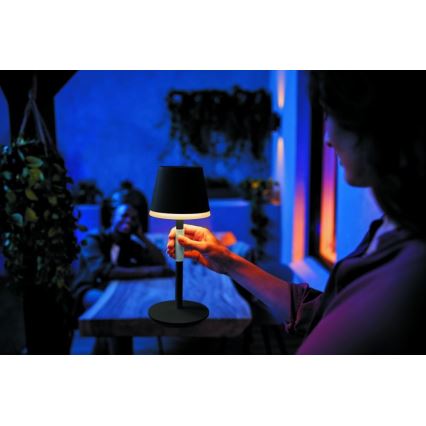 Philips - LED RGBW Lampada touch da esterno dimmerabile Hue GO LED/6,2W/230V 2000-6500K IP54