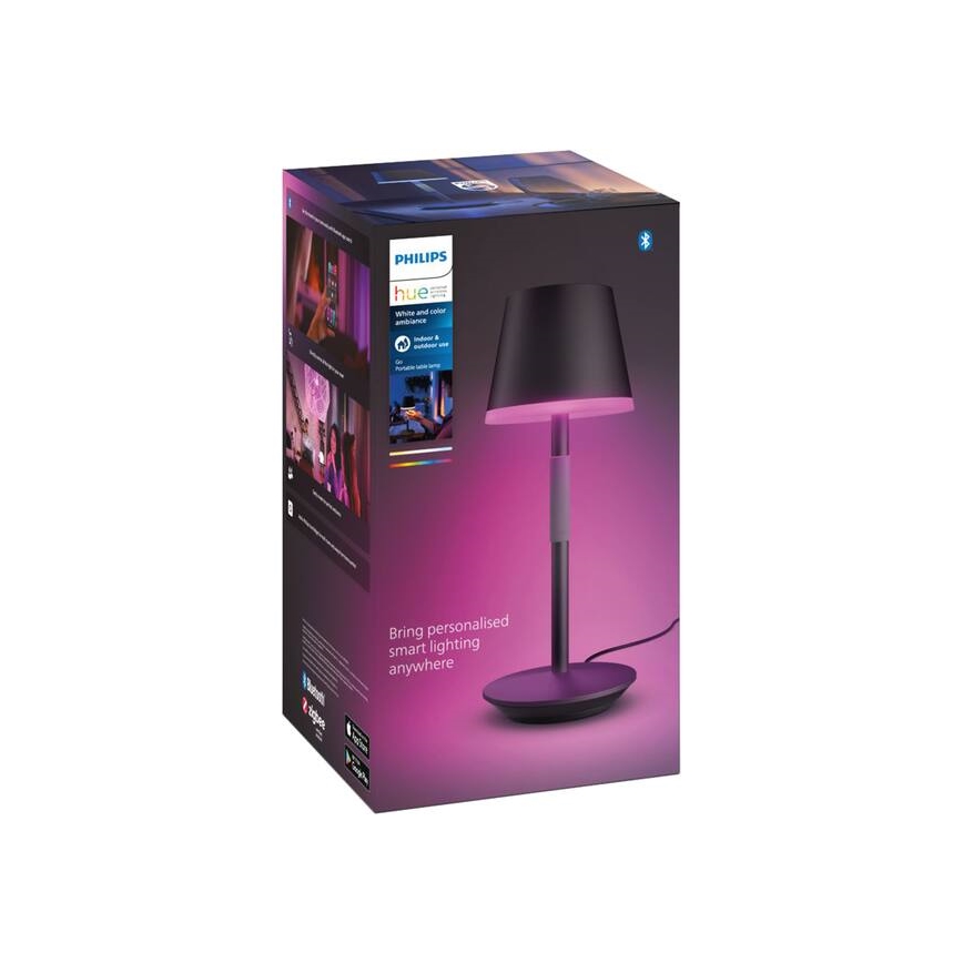 Philips - LED RGBW Lampada touch da esterno dimmerabile Hue GO LED/6,2W/230V 2000-6500K IP54