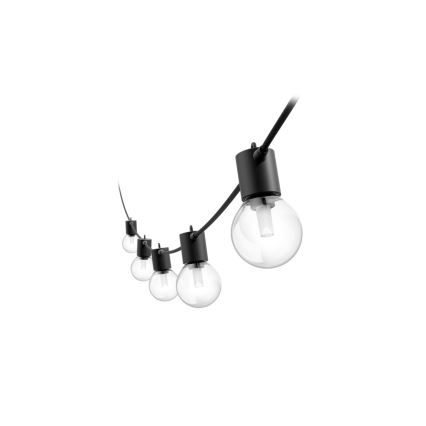 Philips - Catena luminosa estendibile LED RGBW dimmerabile da esterno Hue FESTAVIA 10xLED 7m IP65