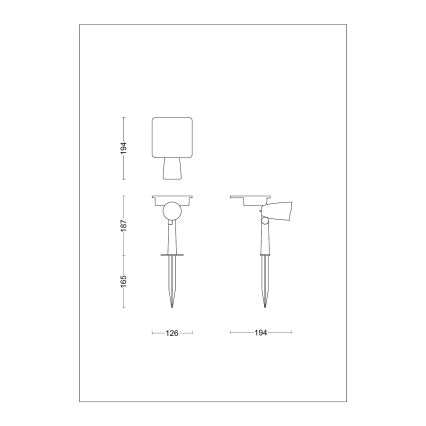 Philips - LED Solare Luce Spot ASHLYN LED/1,4W/3,7V 2600 mAh 2700K IP44