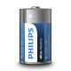 Philips LR20E2B/10 - 2 pz Batteria alcalina D ULTRA ALKALINE 1,5V