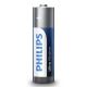 Philips LR6E4B/10 - 4 pz Batteria alcalina AA ULTRA ALKALINE 1,5V