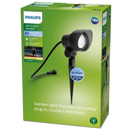 Philips - Luce Spot a LED da esterno LED/6W/12V 2700K IP44