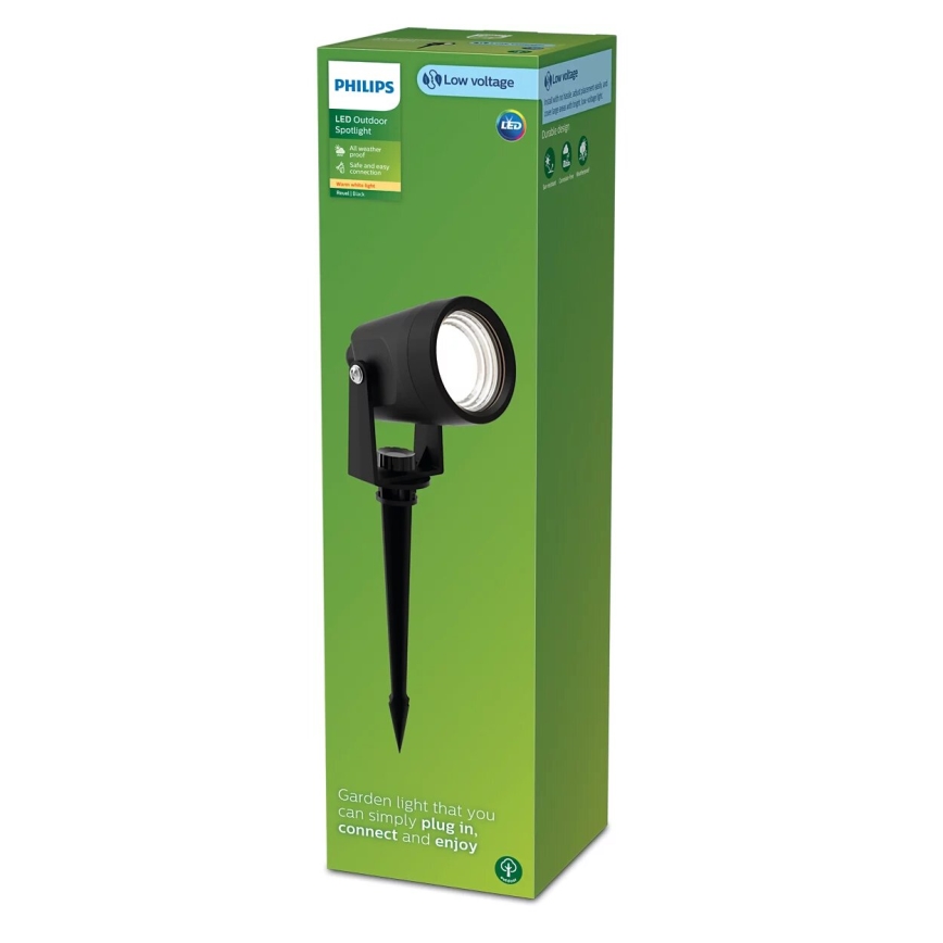 Philips - Luce Spot a LED da esterno GARDENLINK REUEL LED/1,5W/24V 2700K IP44
