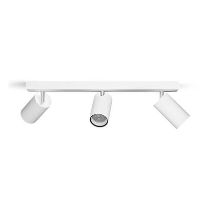Philips - Luce Spot da bagno IDRIS 3xGU10/5W/230V IP44 bianco
