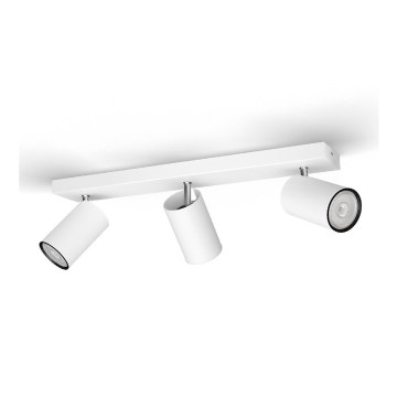 Philips - Luce Spot KOSIPO 3xGU10/5,5W/230V bianco