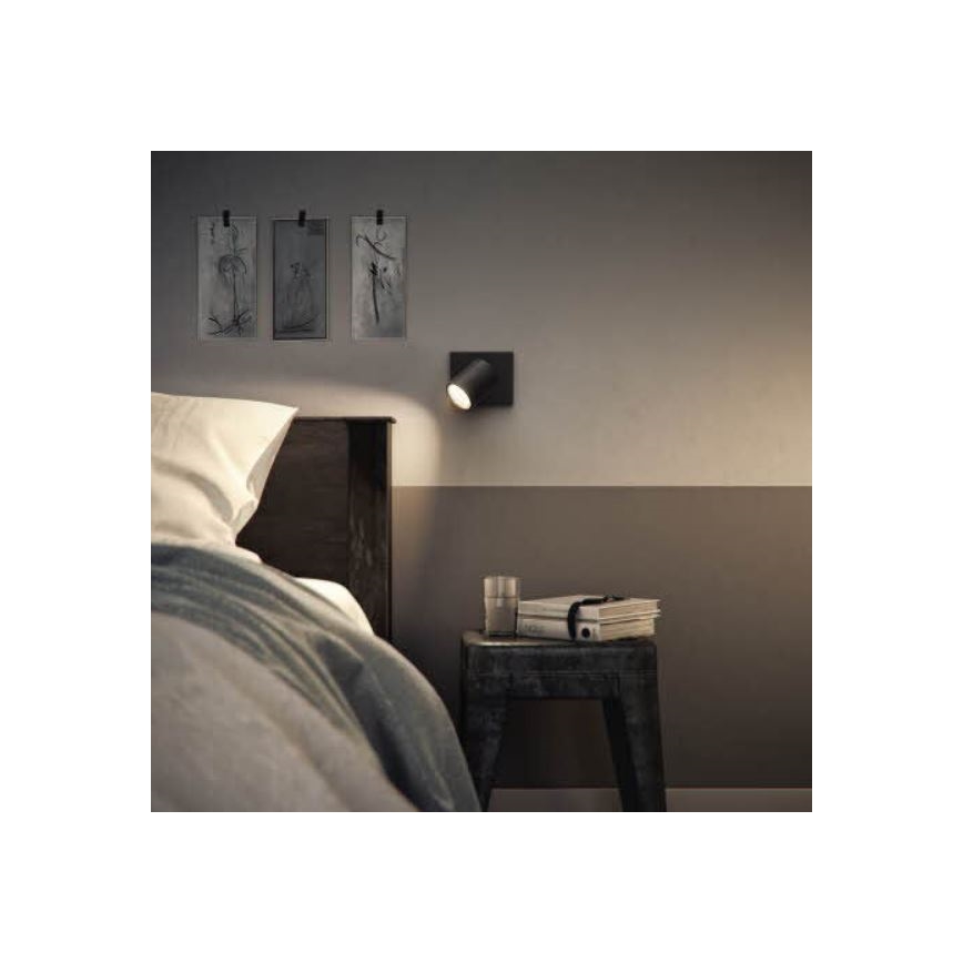 Philips - Luce Spot RUNNER 1xGU10/20W/230V nero