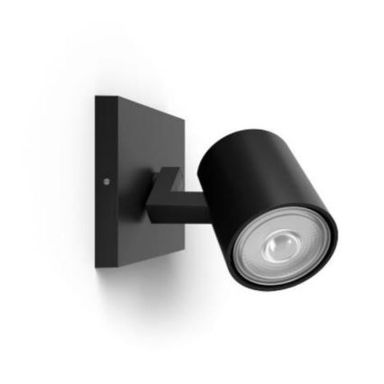Philips - Luce Spot RUNNER 1xGU10/20W/230V nero