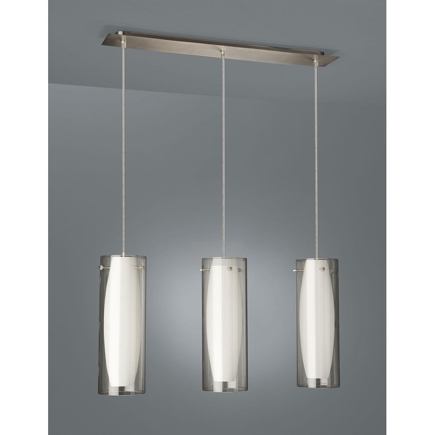 Philips Massive 37461/31/10 - Lampadario a sospensione KASAVU 3xE27/11W/230V