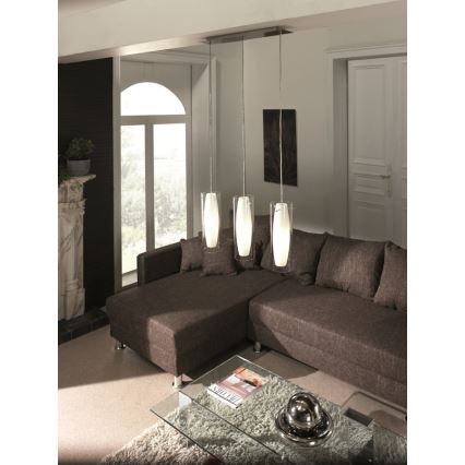 Philips Massive 37461/31/10 - Lampadario a sospensione KASAVU 3xE27/11W/230V