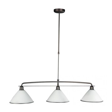 Philips Massive 37701/06/10 - Lampadario a sospensione con supporto rigido ALBANI 3xE27/60W/230V