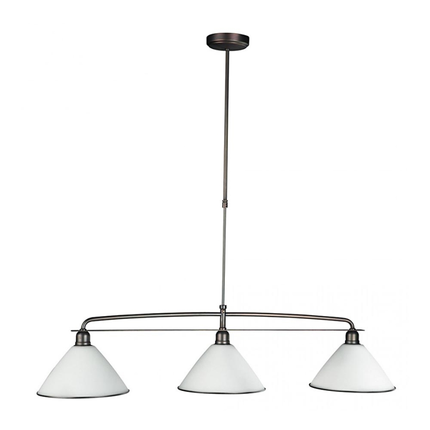 Philips Massive 37701/06/10 - Lampadario a sospensione con supporto rigido ALBANI 3xE27/60W/230V