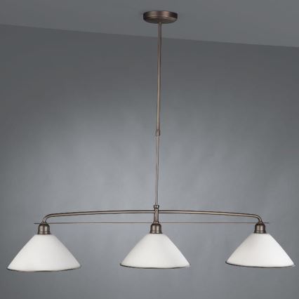 Philips Massive 37701/06/10 - Lampadario a sospensione con supporto rigido ALBANI 3xE27/60W/230V