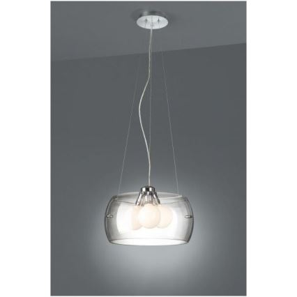 Philips Massive  41779/11/10 - Lampadario GILSON 3xE27/12W/230V cromo lucido
