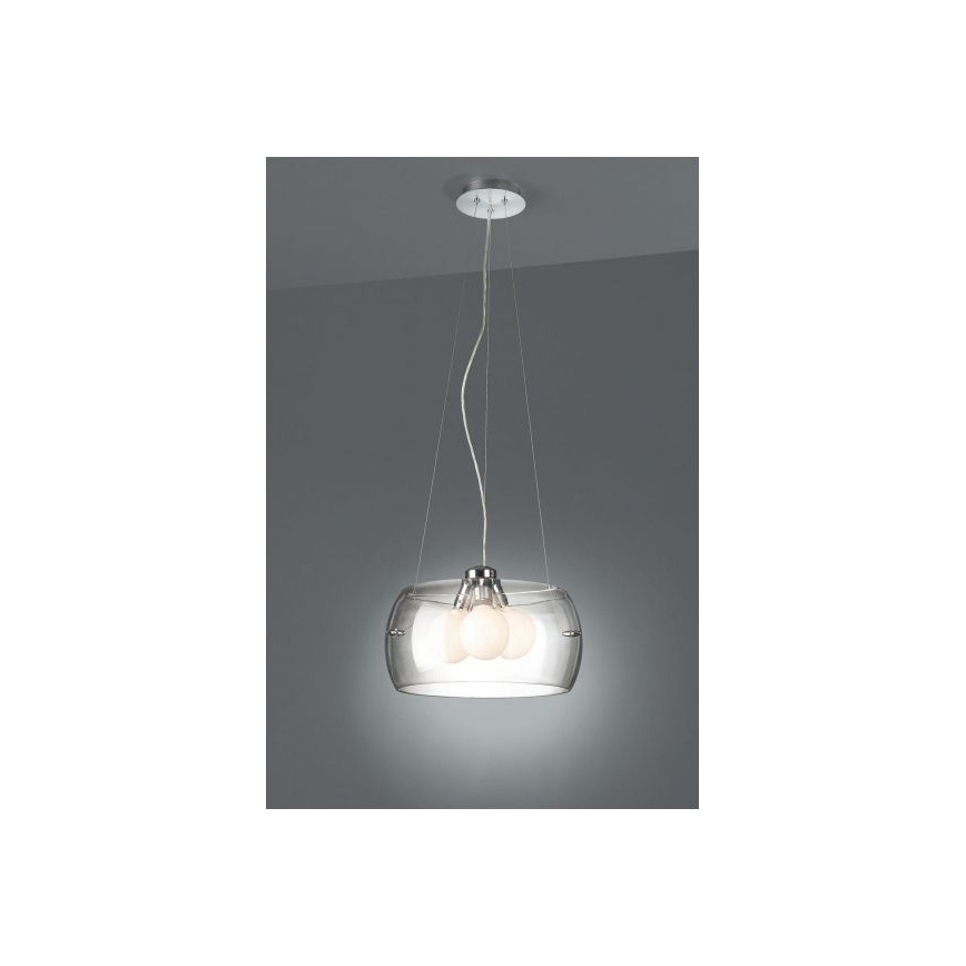 Philips Massive  41779/11/10 - Lampadario GILSON 3xE27/12W/230V cromo lucido