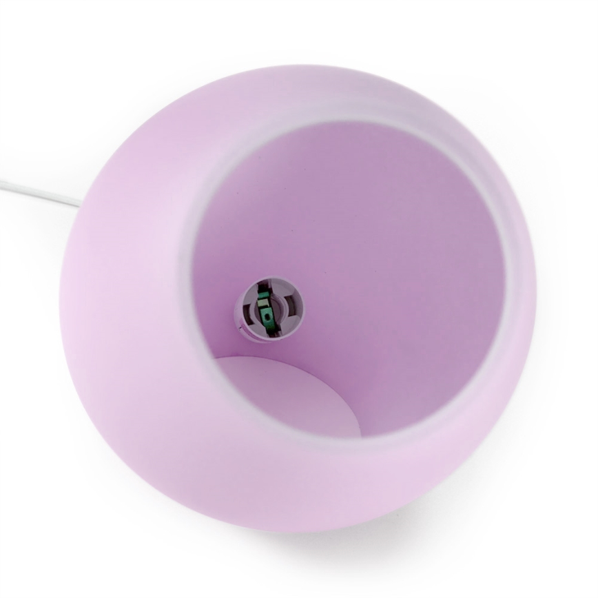 Philips Massive  43237/20/10 - Lampada da tavolo LAMINO 1xE14/40W viola