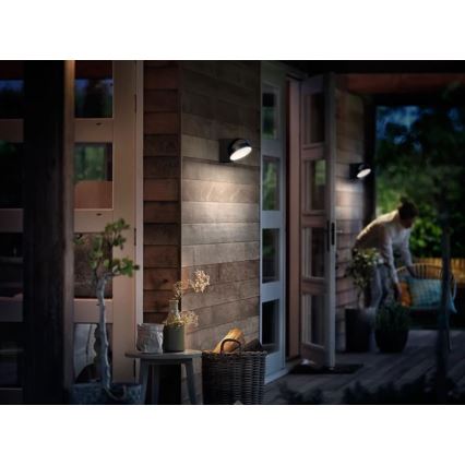 Philips - Lampada da parete LED da esterno LED/7W/230V 2700K IP44