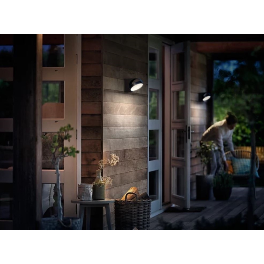 Philips - Lampada da parete LED da esterno LED/7W/230V 2700K IP44