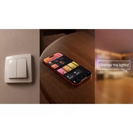 Philips - Modulo per interruttore da parete a 2 pulsanti Hue