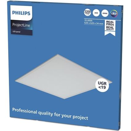 Philips - Pannello LED da incasso PROJECTLINE LED/36W/230V 62x62 cm