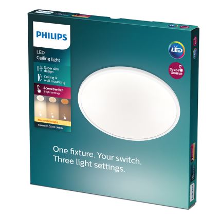 Philips - Plafoniera dimmerabile a LED/15W/230V 2700K