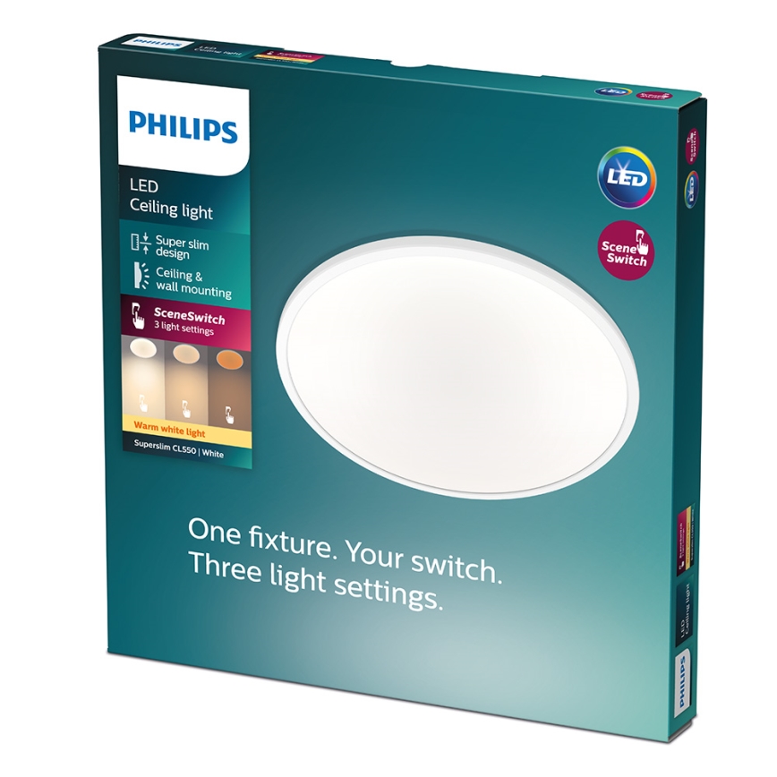 Philips - Plafoniera dimmerabile a LED/15W/230V 2700K