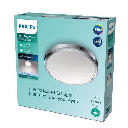 Philips - Plafoniera da bagno LED LED/17W/230V 4000K IP44