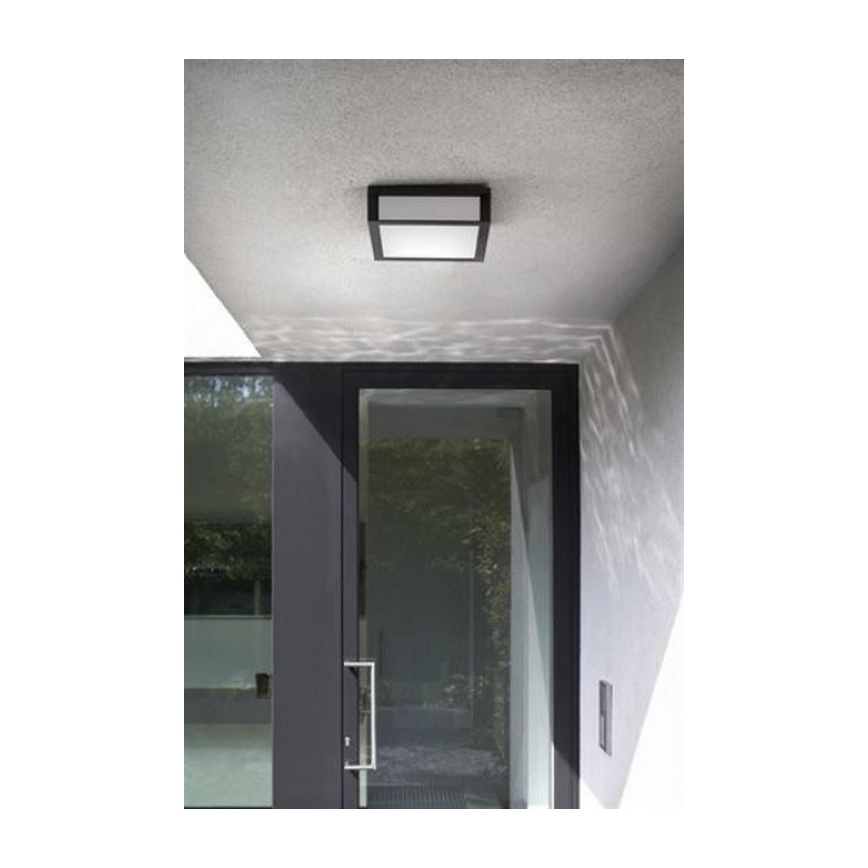 Philips - Plafoniera da esterno SKIES 2xE27/14W/230V IP44 antracite