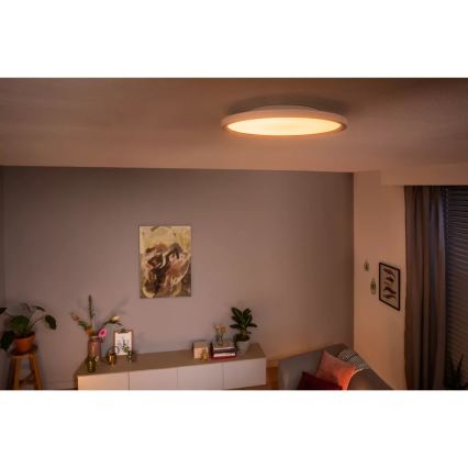 Philips - Plafoniera dimmerabile a LED Hue AURELLE LED/21W/230V 2200-6500K, diametro 39,5 cm, bianco