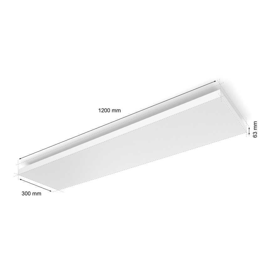 Philips - Plafoniera dimmerabile RGBW Hue DATURA LED/67W/230V 2000-6500K