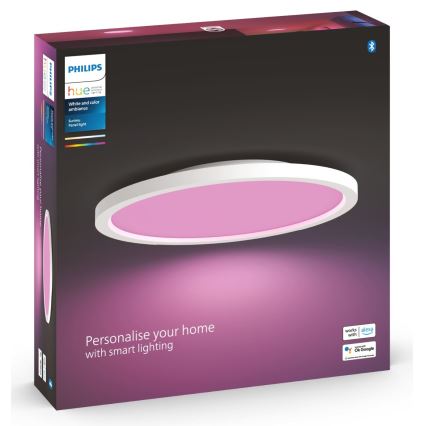 Philips - Plafoniera dimmerabile RGBW Hue SURIMU LED/40W/230V