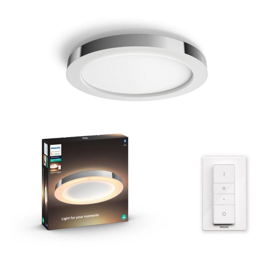 Philips - Plafoniera LED da bagno dimmerabile Hue ADORE LED/40W/230V + Telecomando