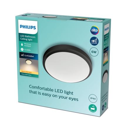 Philips - Plafoniera LED da bagno DORIS LED/6W/230V IP44