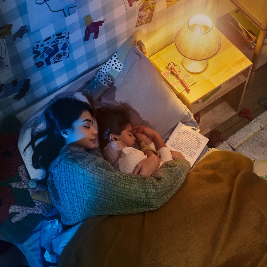 Philips - Plafoniera LED dimmerabile con ventilatore BLISS LED/35W/230V oro + telecomando