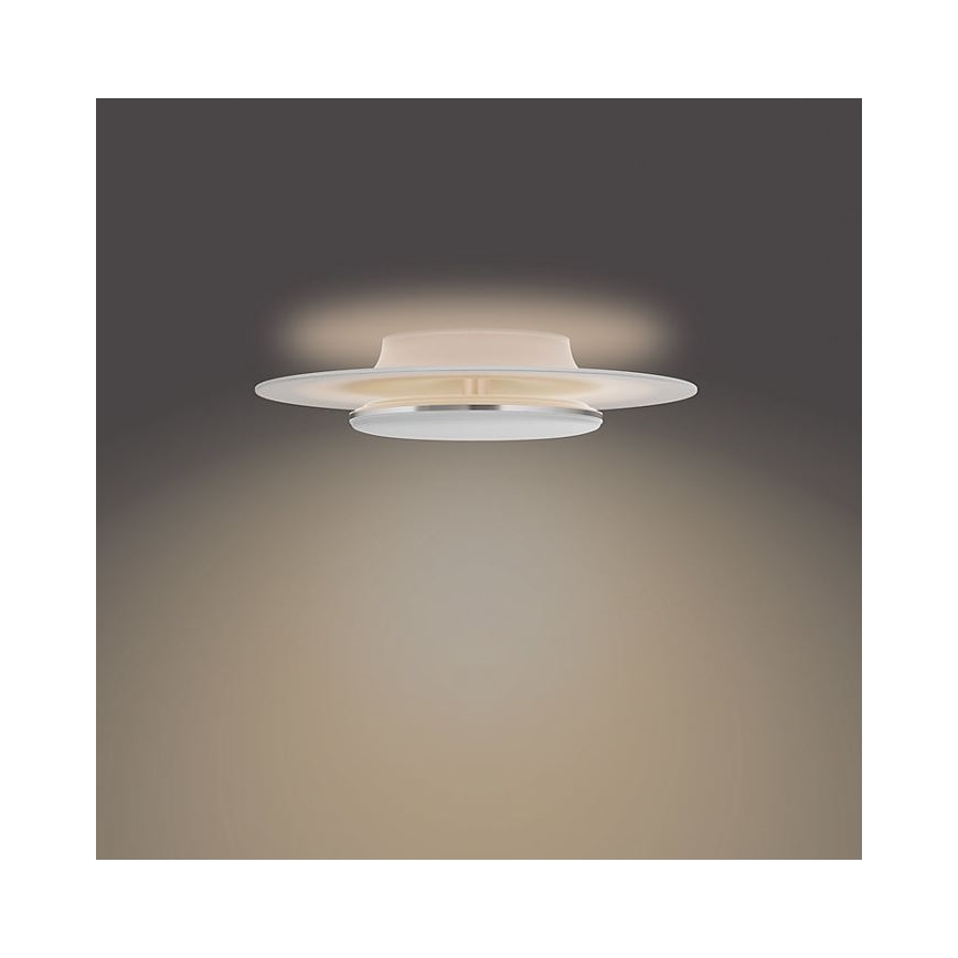 Philips- Plafoniera LED dimmerabile SCENE SWITCH LED/30W/230V 2700K argento