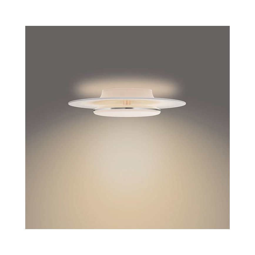 Philips- Plafoniera LED dimmerabile SCENE SWITCH LED/30W/230V 2700K argento