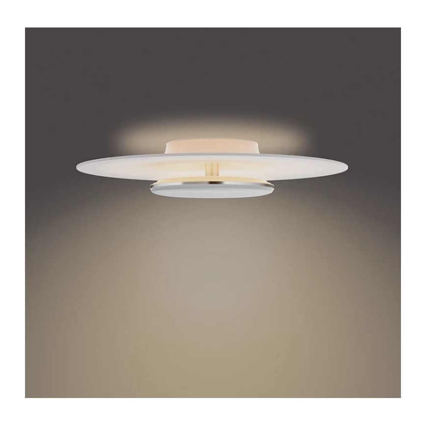 Philips- Plafoniera LED dimmerabile SCENE SWITCH LED/40W/230V 2700K argento