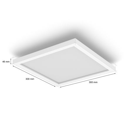Philips - Plafoniera dimmerabile Hue AURELLE LED/19W/230V 2200-6500K 30x30 cm bianco