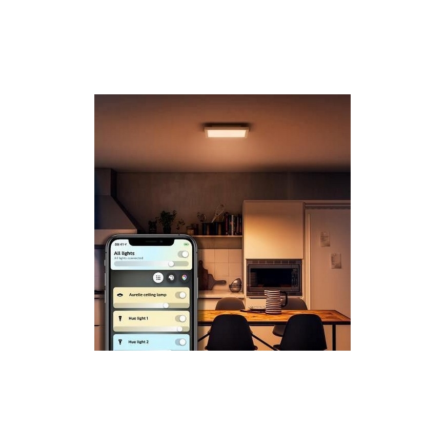 Philips - Plafoniera LED dimmerabile Hue LED/19W/230V 2200-6500K + telecomando
