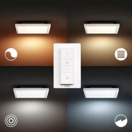 Philips - Plafoniera LED dimmerabile Hue LED/19W/230V 2200-6500K + telecomando