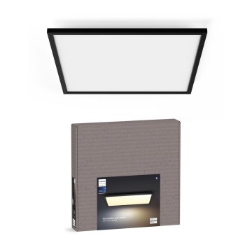 Philips - Plafoniera LED dimmerabile Hue AURELLE LED/39W/230V 2200-6500K 60x60 cm nera