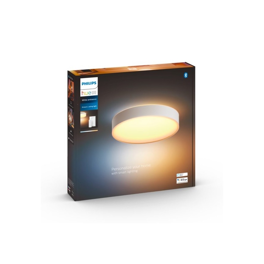 Philips - Plafoniera LED dimmerabile Hue LED/33,5W/230V 2200-6500K Ø 425 mm bianca + telecomando