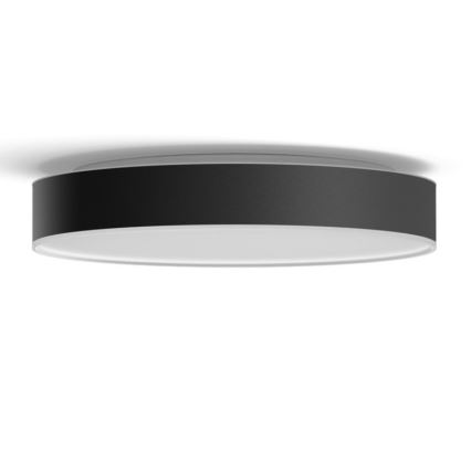 Philips - Plafoniera dimmerabile Hue LED/33,5W/230V 2200-6500K diam. 425 mm nera + telecomando