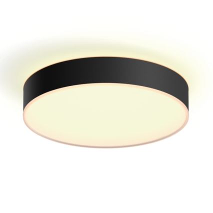 Philips - Plafoniera LED dimmerabile Hue LED/19,2W/230V 2200-6500K diametro 381 mm nero + telecomando