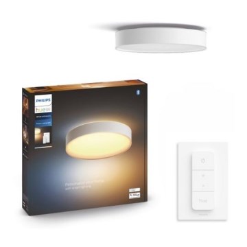 Philips - Plafoniera LED dimmerabile Hue LED/33,5W/230V 2200-6500K Ø 425 mm bianca + telecomando