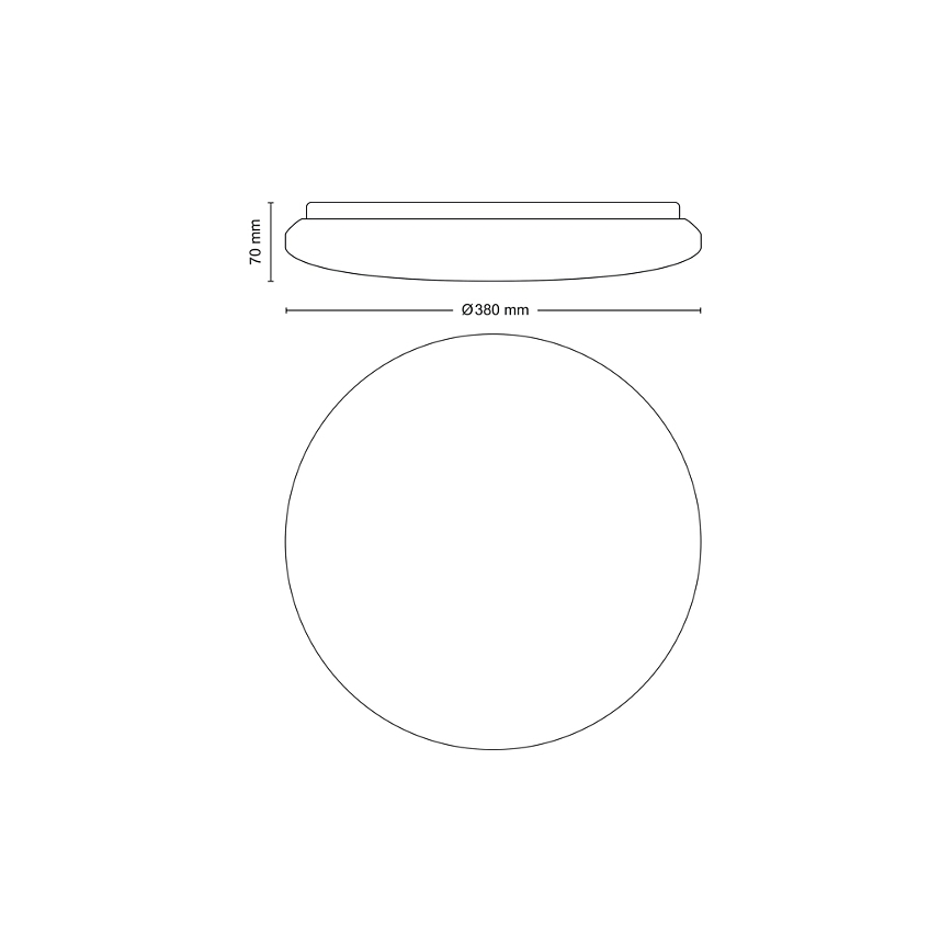 Philips - Plafoniera LED dimmerabile LED/24W/230V 2700-6500K + telecomando