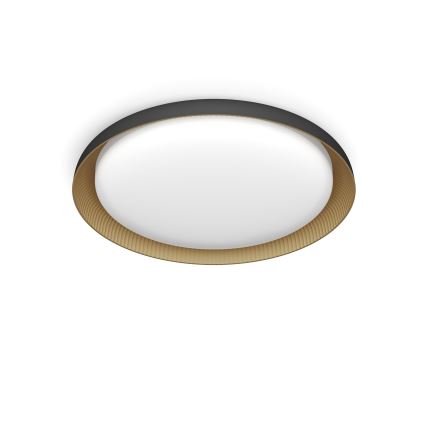 Philips - Plafoniera LED dimmerabile PEBBLO SCENE SWITCH LED/10W/230V 2700K nero